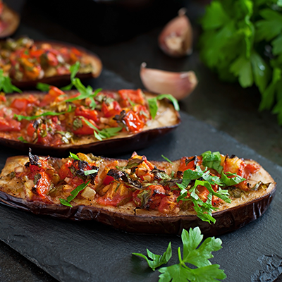 Cabernet Sauvignon and stuffed vegetables